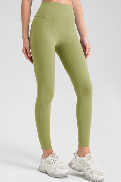 High Waist Skinny Active Pants - Matcha Green / S Wynter 4 All Seasons