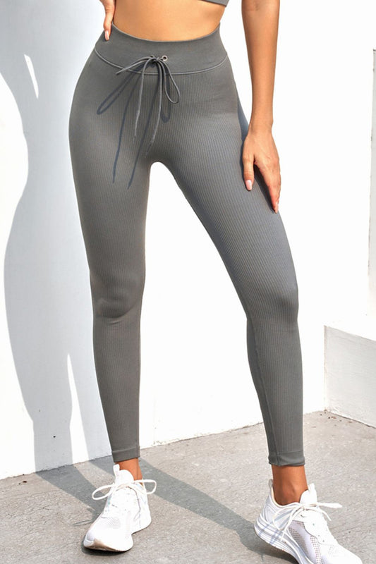 Ribbed Sports Leggings - Charcoal / S Wynter 4 All Seasons