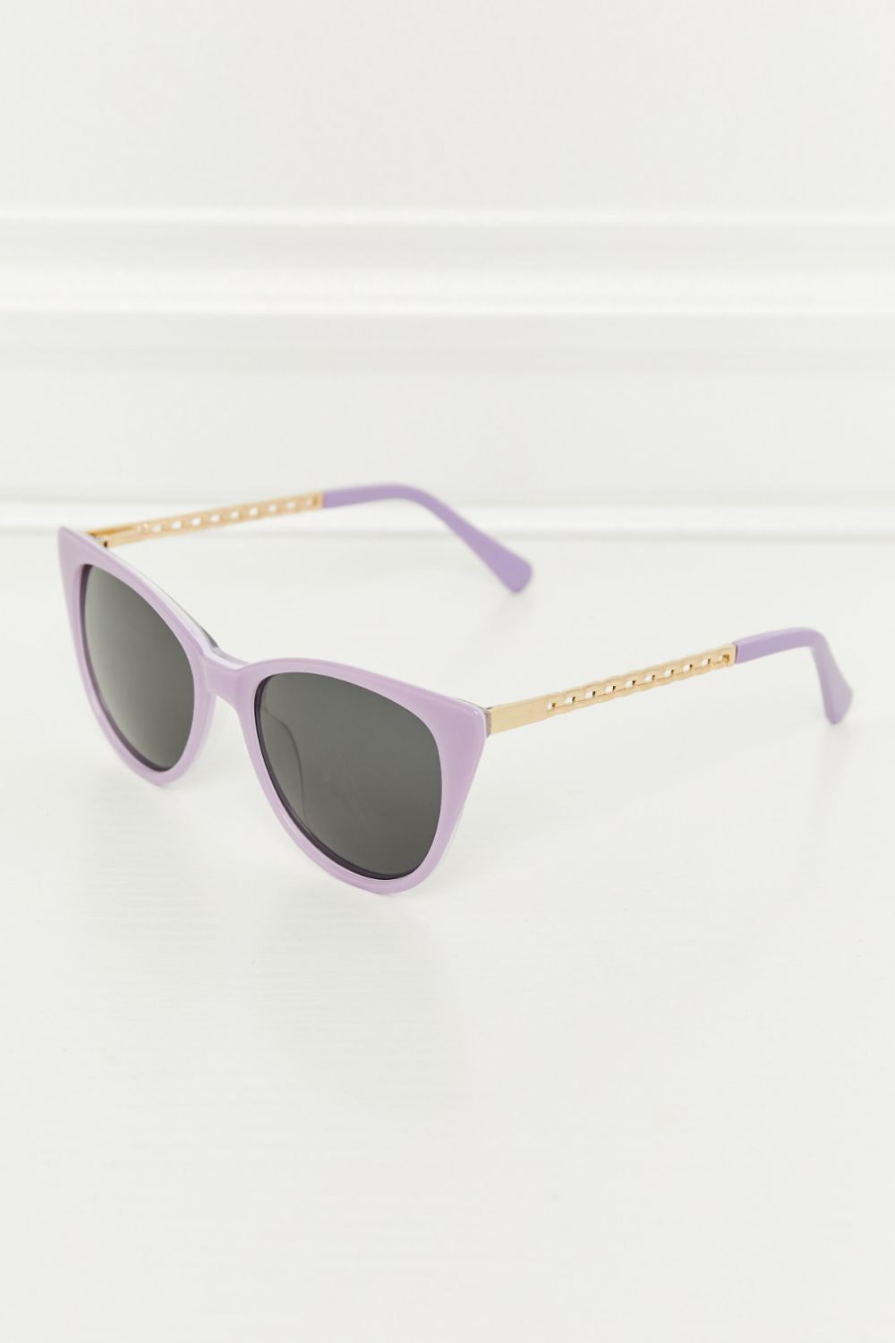 Cat-Eye Acetate Frame Sunglasses - Lavender / One Size Wynter 4 All Seasons