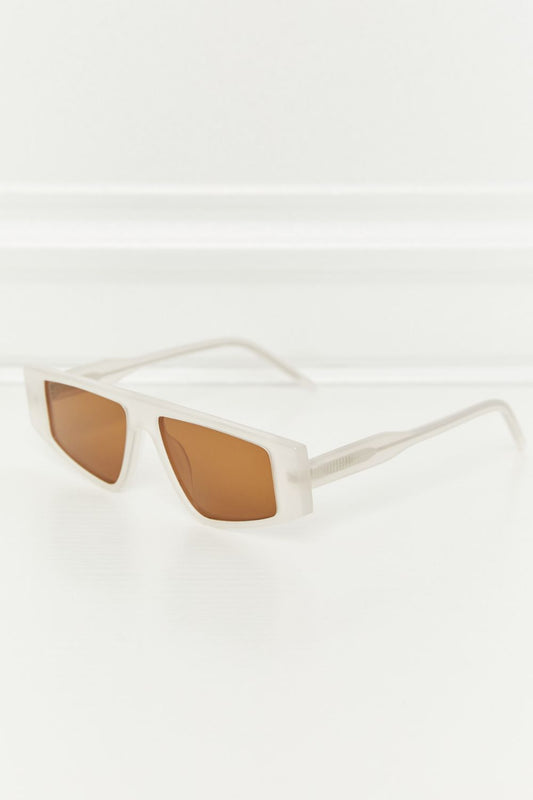 Geometric TAC Polarization Lens Sunglasses - Caramel / One Size Wynter 4 All Seasons