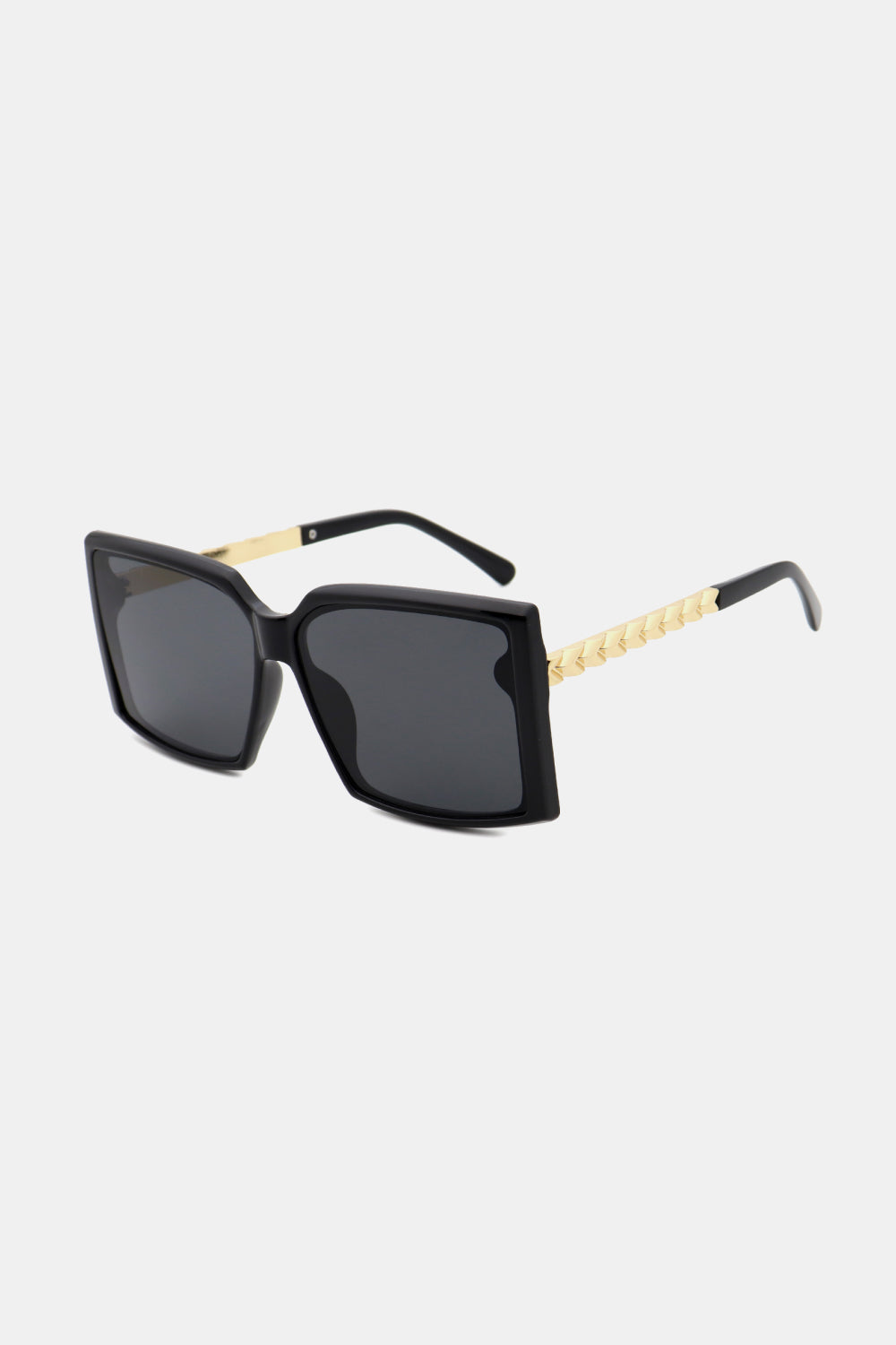 Polycarbonate Frame Square Sunglasses - Black / One Size Apparel & Accessories Wynter 4 All Seasons