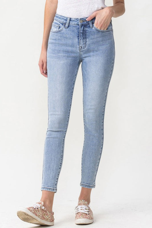 Talia High Rise Crop Skinny Jeans - Light / 24 Wynter 4 All Seasons