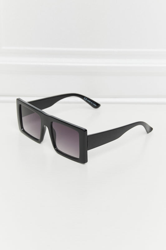 Square Polycarbonate Sunglasses - Black / One Size Wynter 4 All Seasons