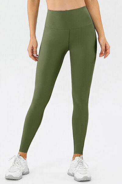 High Waist Skinny Active Pants - Matcha Green / XS Wynter 4 All Seasons