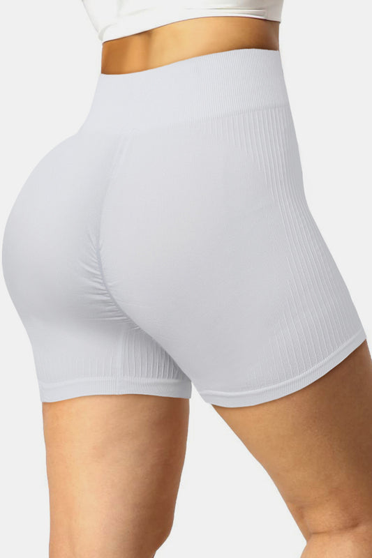 Ribbed Sports Shorts - White / S Wynter 4 All Seasons