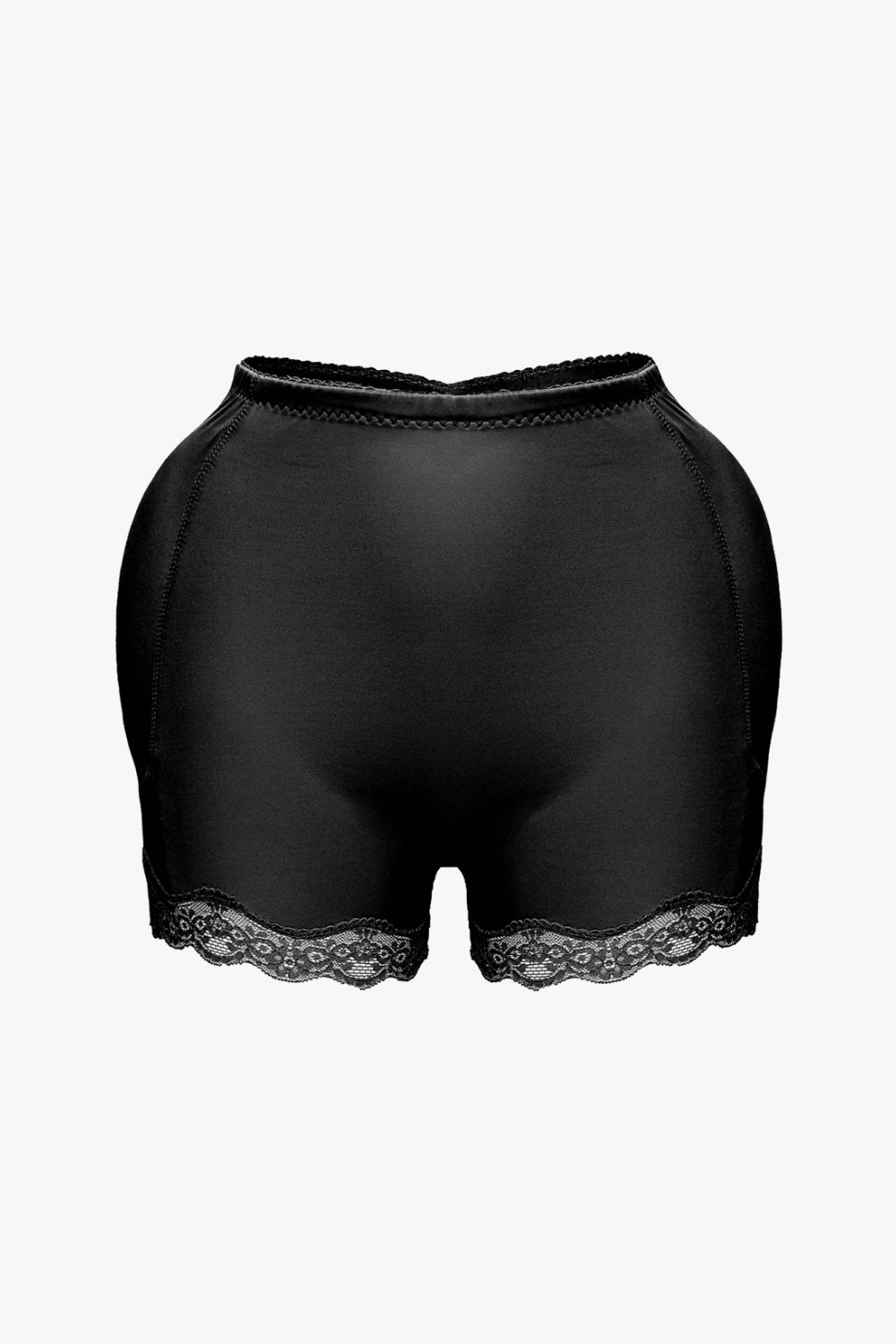 Full Size Lace Trim Shaping Shorts - Black / S Wynter 4 All Seasons