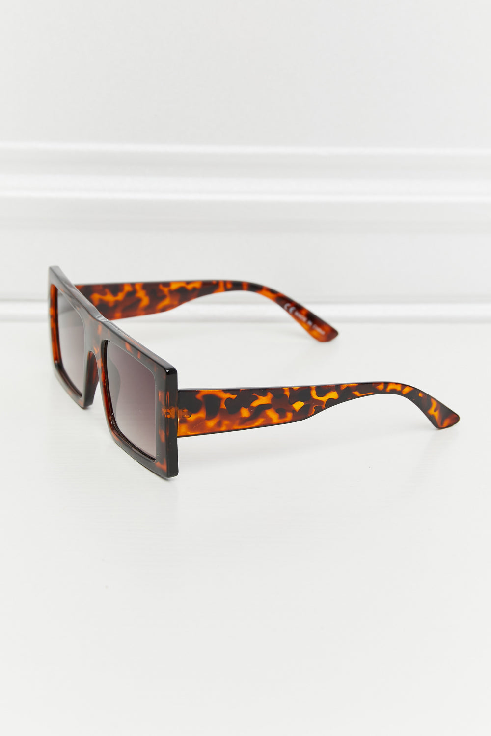 Square Polycarbonate Sunglasses - Tangerine / One Size Wynter 4 All Seasons
